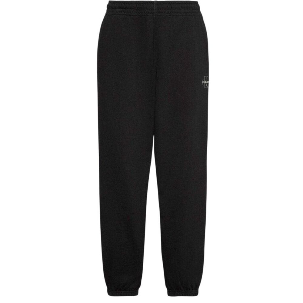Calvin Klein Womens/Ladies Fleece Patterned Joggers / Black